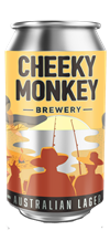 Cheeky Monkey Lager Cans 375ml
